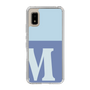 Slim Protection Case［ Original - initial two tone - M blue ］