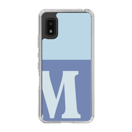Slim Protection Case［ Original - initial two tone - M blue ］