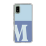 Slim Protection Case［ Original - initial two tone - M blue ］