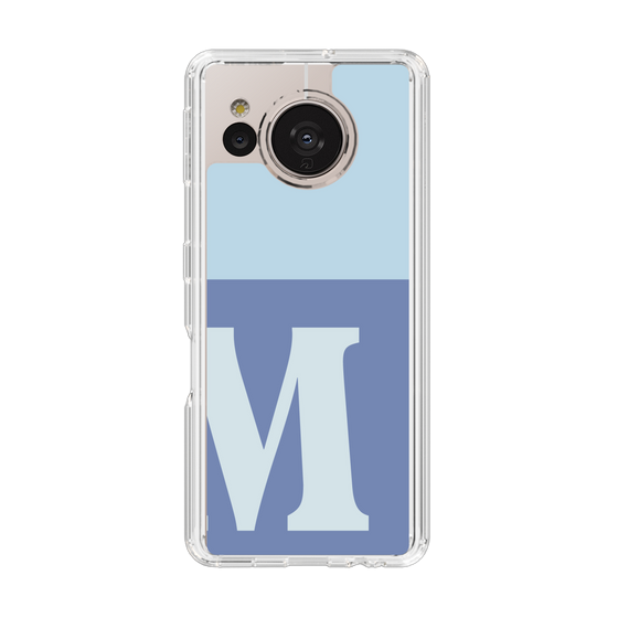 Slim Protection Case［ Original - initial two tone - M blue ］