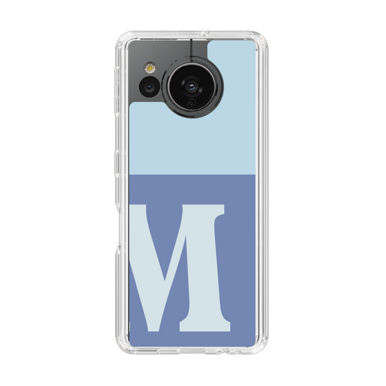 Slim Protection Case［ Original - initial two tone - M blue ］