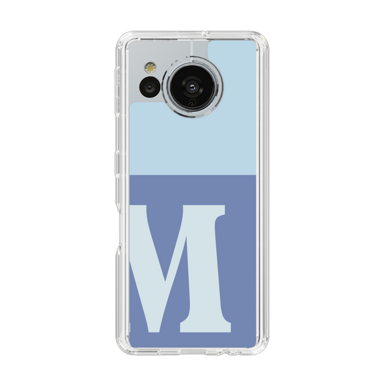 Slim Protection Case［ Original - initial two tone - M blue ］