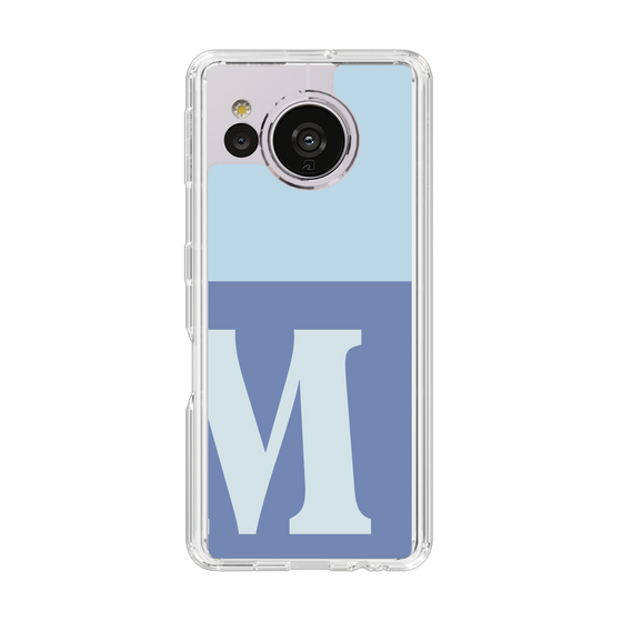 Slim Protection Case［ Original - initial two tone - M blue ］