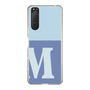 Slim Protection Case［ Original - initial two tone - M blue ］
