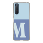Slim Protection Case［ Original - initial two tone - M blue ］