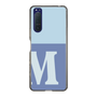 Slim Protection Case［ Original - initial two tone - M blue ］