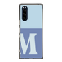 Slim Protection Case［ Original - initial two tone - M blue ］