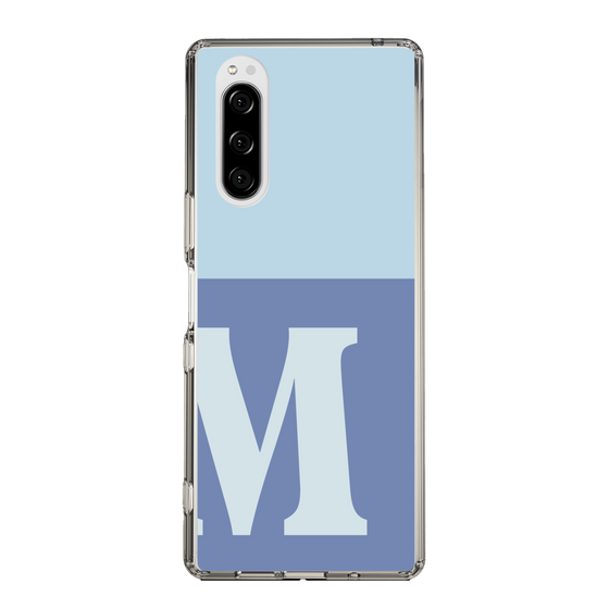 Slim Protection Case［ Original - initial two tone - M blue ］