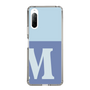Slim Protection Case［ Original - initial two tone - M blue ］