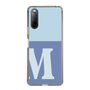 Slim Protection Case［ Original - initial two tone - M blue ］