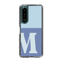 Slim Protection Case［ Original - initial two tone - M blue ］