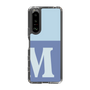 Slim Protection Case［ Original - initial two tone - M blue ］