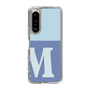 Slim Protection Case［ Original - initial two tone - M blue ］