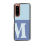 Slim Protection Case［ Original - initial two tone - M blue ］