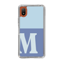 Slim Protection Case［ Original - initial two tone - M blue ］