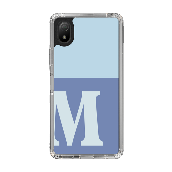 Slim Protection Case［ Original - initial two tone - M blue ］