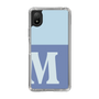 Slim Protection Case［ Original - initial two tone - M blue ］