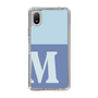 Slim Protection Case［ Original - initial two tone - M blue ］