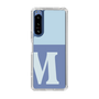 Slim Protection Case［ Original - initial two tone - M blue ］