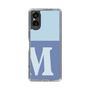 Slim Protection Case［ Original - initial two tone - M blue ］