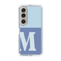 Slim Protection Case［ Original - initial two tone - M blue ］