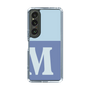 Slim Protection Case［ Original - initial two tone - M blue ］