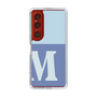 Slim Protection Case［ Original - initial two tone - M blue ］