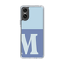 Slim Protection Case［ Original - initial two tone - M blue ］