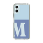 Slim Protection Case［ Original - initial two tone - M blue ］