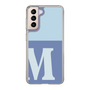 Slim Protection Case［ Original - initial two tone - M blue ］
