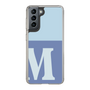 Slim Protection Case［ Original - initial two tone - M blue ］