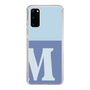 Slim Protection Case［ Original - initial two tone - M blue ］