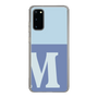 Slim Protection Case［ Original - initial two tone - M blue ］