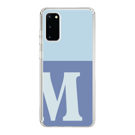 Slim Protection Case［ Original - initial two tone - M blue ］
