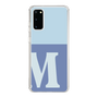 Slim Protection Case［ Original - initial two tone - M blue ］
