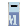 Slim Protection Case［ Original - initial two tone - M blue ］