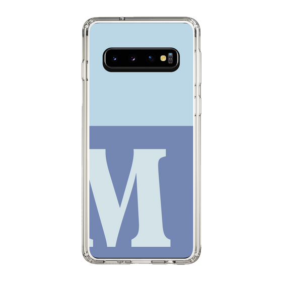 Slim Protection Case［ Original - initial two tone - M blue ］