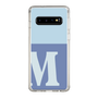 Slim Protection Case［ Original - initial two tone - M blue ］