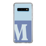 Slim Protection Case［ Original - initial two tone - M blue ］