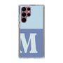 Slim Protection Case［ Original - initial two tone - M blue ］