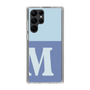 Slim Protection Case［ Original - initial two tone - M blue ］