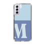 Slim Protection Case［ Original - initial two tone - M blue ］