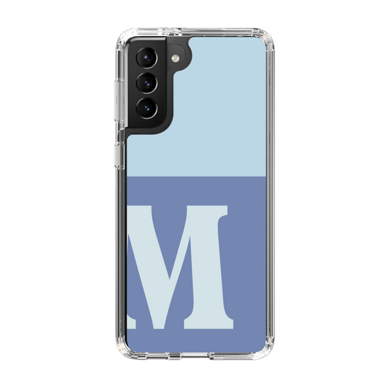Slim Protection Case［ Original - initial two tone - M blue ］
