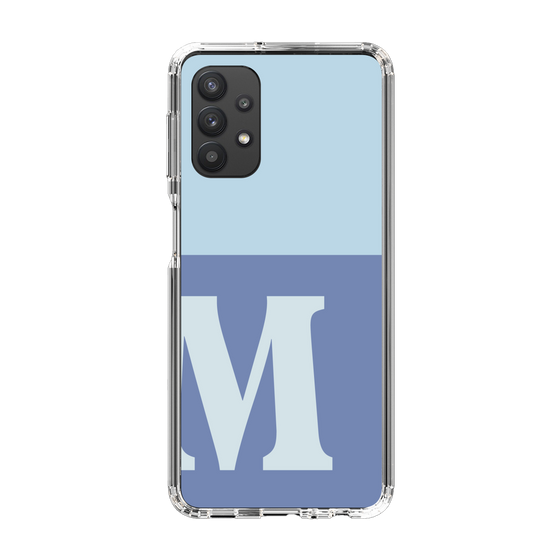 Slim Protection Case［ Original - initial two tone - M blue ］