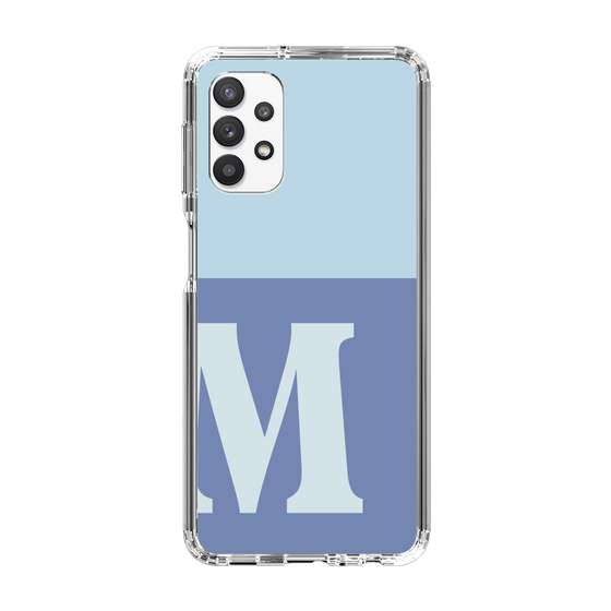 Slim Protection Case［ Original - initial two tone - M blue ］