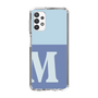 Slim Protection Case［ Original - initial two tone - M blue ］