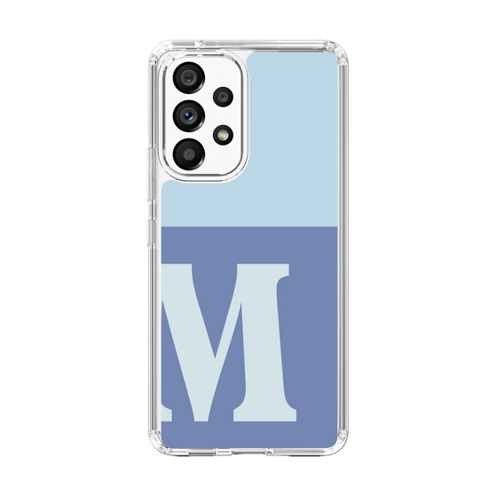 Slim Protection Case［ Original - initial two tone - M blue ］