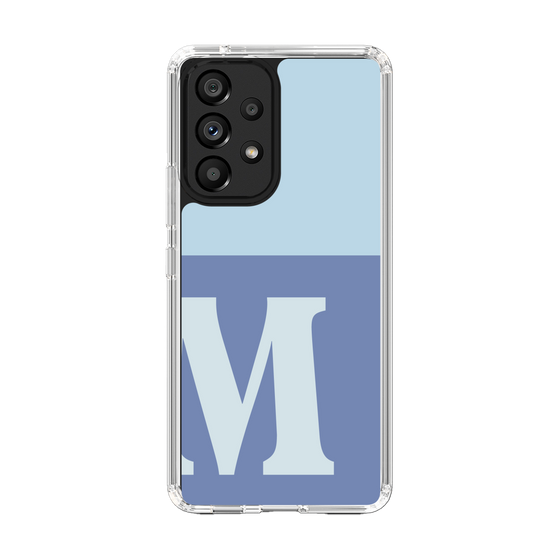 Slim Protection Case［ Original - initial two tone - M blue ］