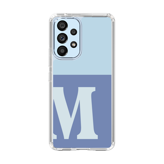 Slim Protection Case［ Original - initial two tone - M blue ］