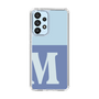 Slim Protection Case［ Original - initial two tone - M blue ］
